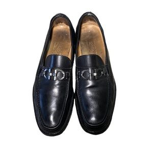 Black Salvatore Ferragamo shoes size 11 1/2 D